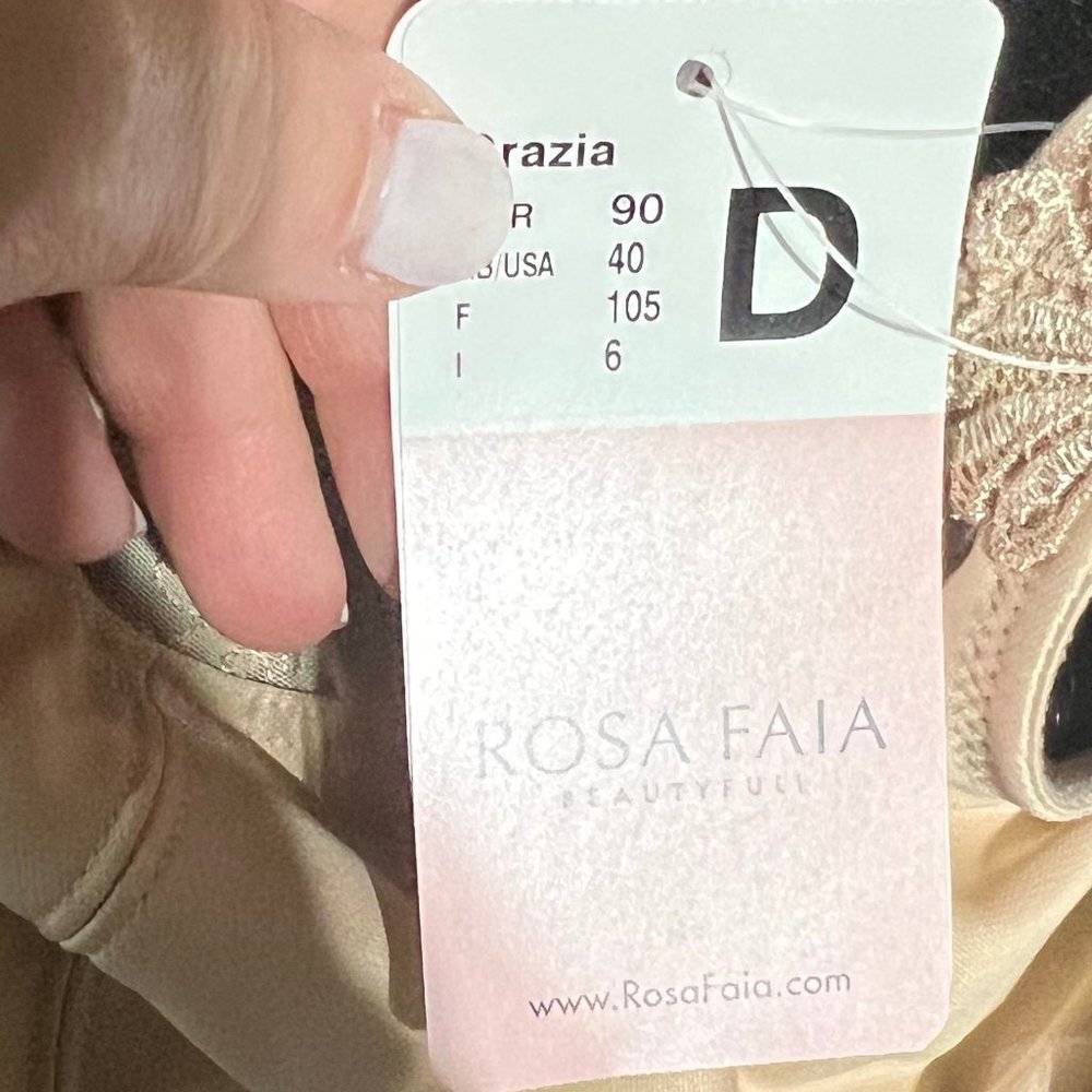 NWT Anita Rosa Faia Grazia Firm Support Underwired Bra in Beige - Picture 15 of 15